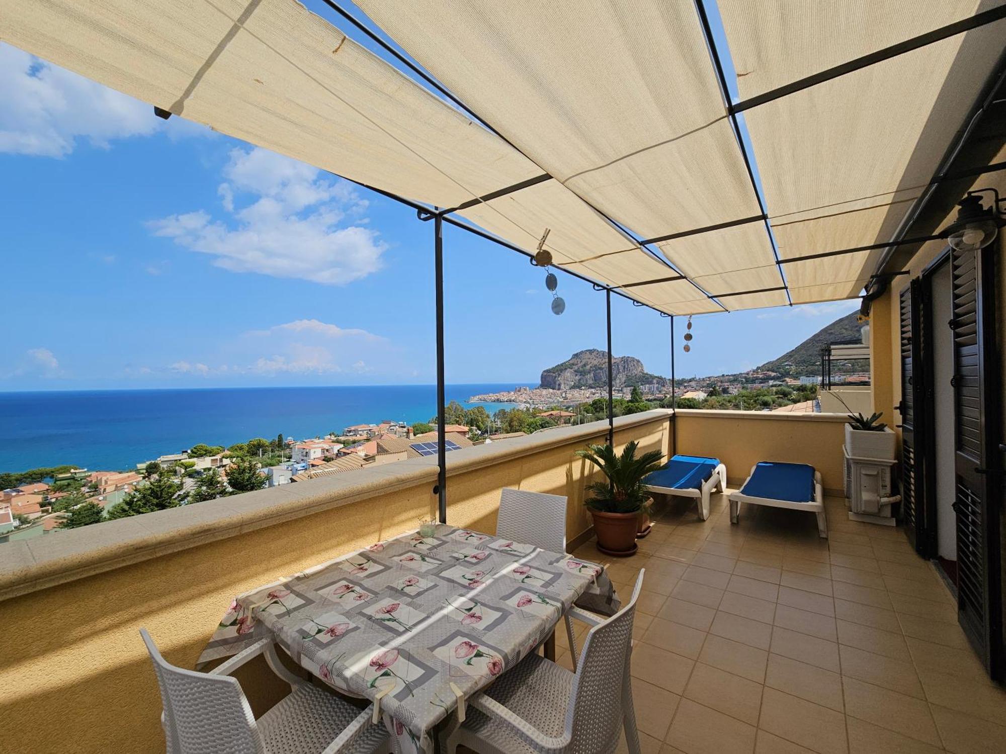 Casa Panoramica Santa Lucia Apartment Cefalu Exterior photo